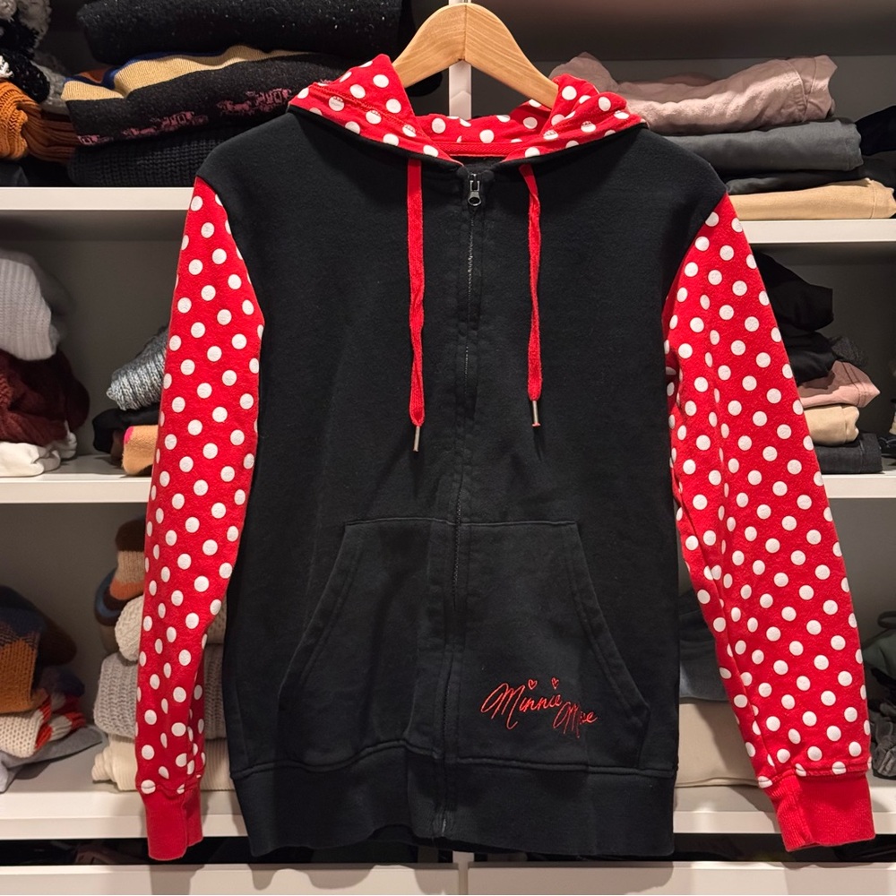 Disney Parks Minnie Mouse Hoodie with Ears